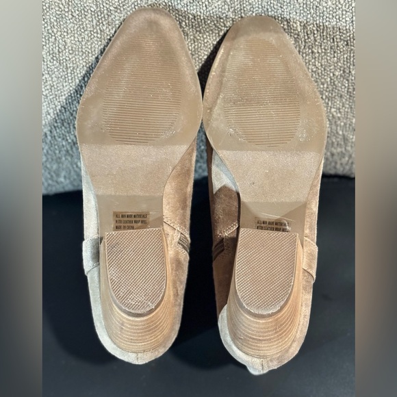 Dolce Vita Pueblo Beige Ankle Western Booties Size 8.5 - Picture 8 of 11